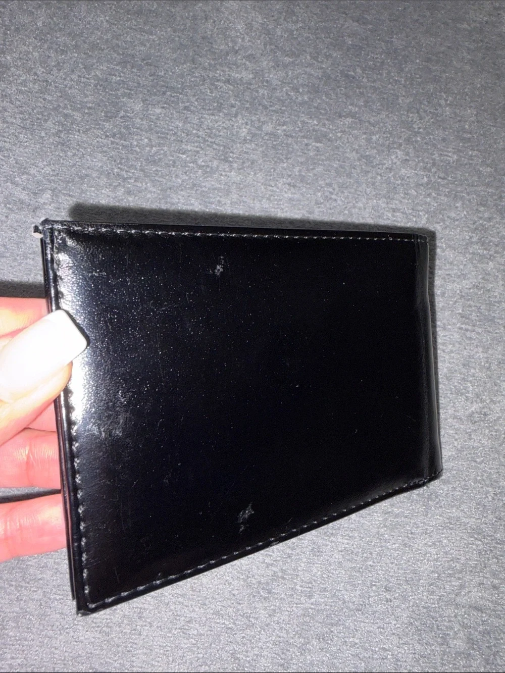 Versace Parfums - Black Patent Wallet Unisex